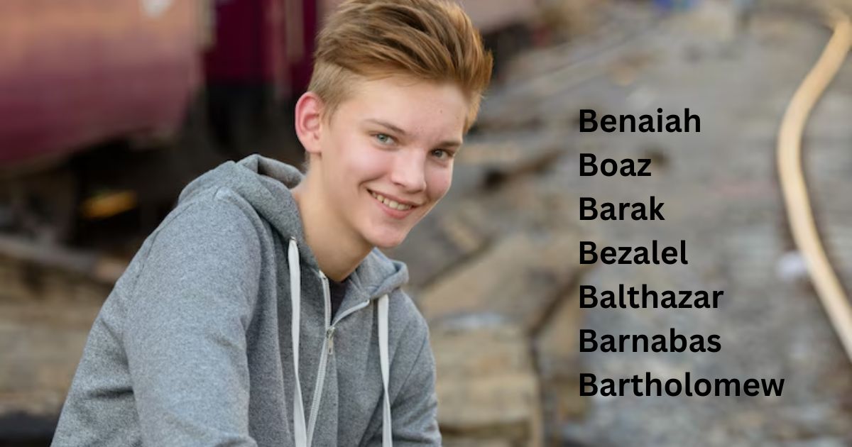 Biblical Boy Names Starting with B