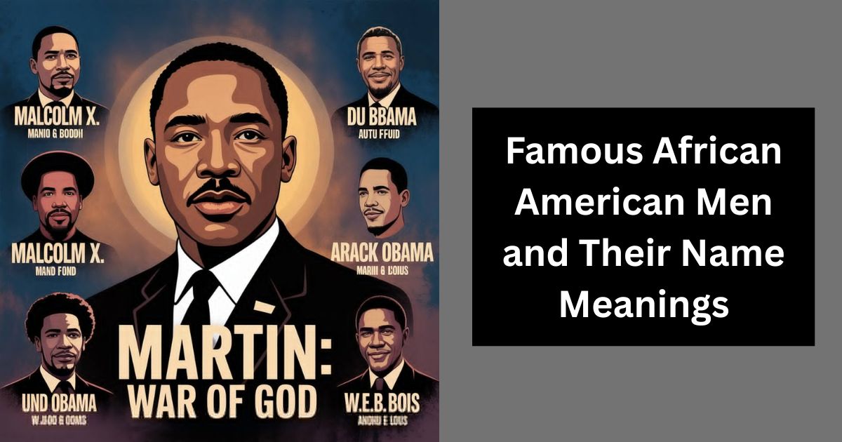 Famous African American Men and Their Name Meanings
