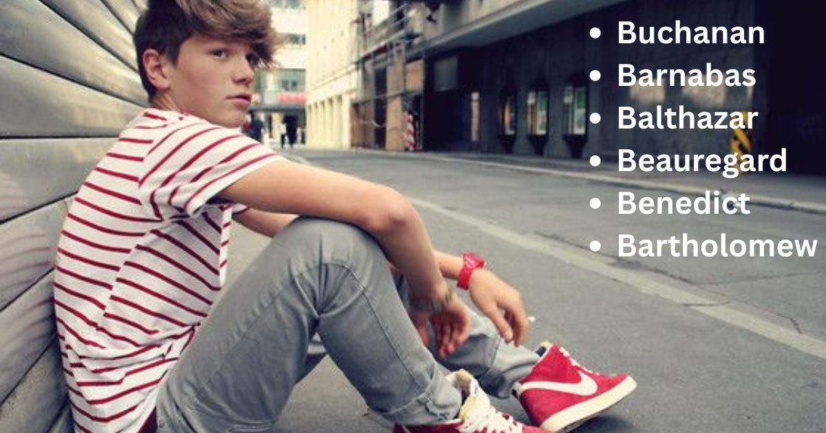 Long Boy Names Starting with B